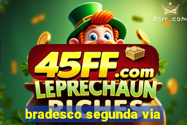 bradesco segunda via